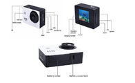 CMOS Sensörlü 900mAh Hücresel Oyun Kamerası 1.5 İnç LCD 12cm Sonsuz