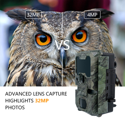 KW788 Trail Kamera Avlama kamerası Su geçirmez 4K 32MP Kolay Seyahat kullanımı basit sağlam uzun wo