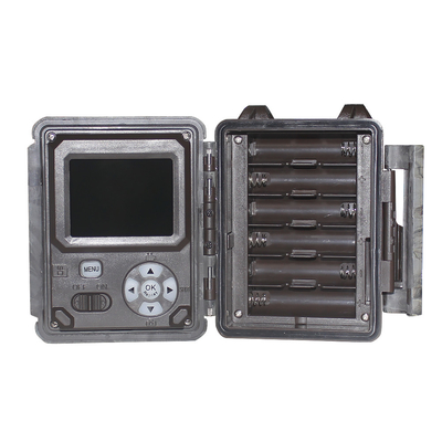 KW561 Trail Infra Cam Mini 30MP 0.25s Hız 4K Video Çözünürlüğü Su geçirmez CMOS Sensörü SD Me