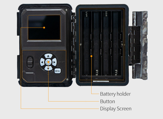 KW865 WIFI Gizli Kamera Dışarıdaki Kablosuz Av Kamerası Fotoğraflarınızı Gönderen Yol Kamerası