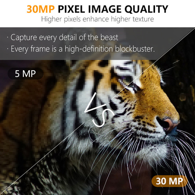 Fast Trigger Time 30MP Av Kamerası