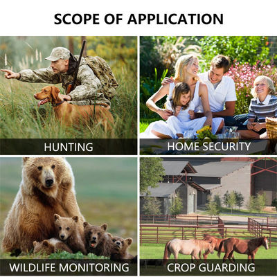 512GB Hafıza Kartı Desteğiyle Yaban Hayatı Gözlemi için Özelleştirilebilir HD Av Kameraları