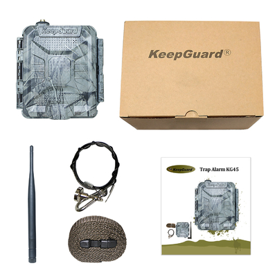 KEEPGUARD KG45 Alarma SMS Çağır veya Gönder 1-5 Mobil Numaraları Destek Hayvanı Savunmak İçin Farklı Yakalayıcılarla Çalışır