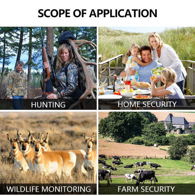 IP65 Su Geçirmez 4G İz Kamerası