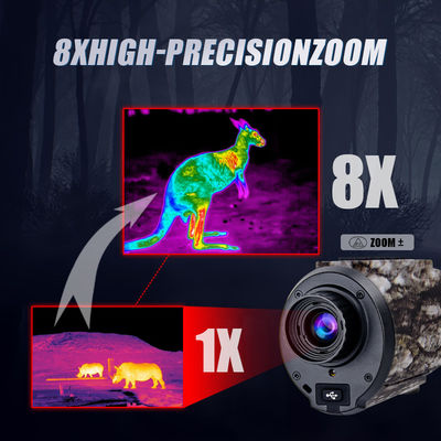 Dış Mekan Aktiviteleri ve Gözetim için Yapay Zeka Süper Çözünürlük ve 10 Saat Pil Ömrüne Sahip Yüksek Performanslı Termal Görüntüleme Monoküler