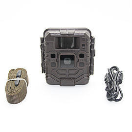 Yüksek Güçlü Wildlife Trail HD Avcılık Kameraları Gece Versiyonlu LED USB / SD Kart