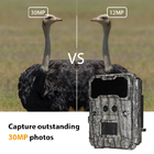 Yüksek Sensör Çözünürlüğü Yaban Hayatı Kamerası 13MP Cmos Çift Lensli Arka Kamera
