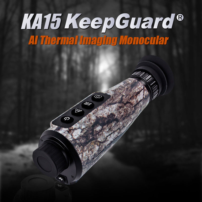 Dış Mekan Aktiviteleri ve Gözetim için Yapay Zeka Süper Çözünürlük ve 10 Saat Pil Ömrüne Sahip Yüksek Performanslı Termal Görüntüleme Monoküler